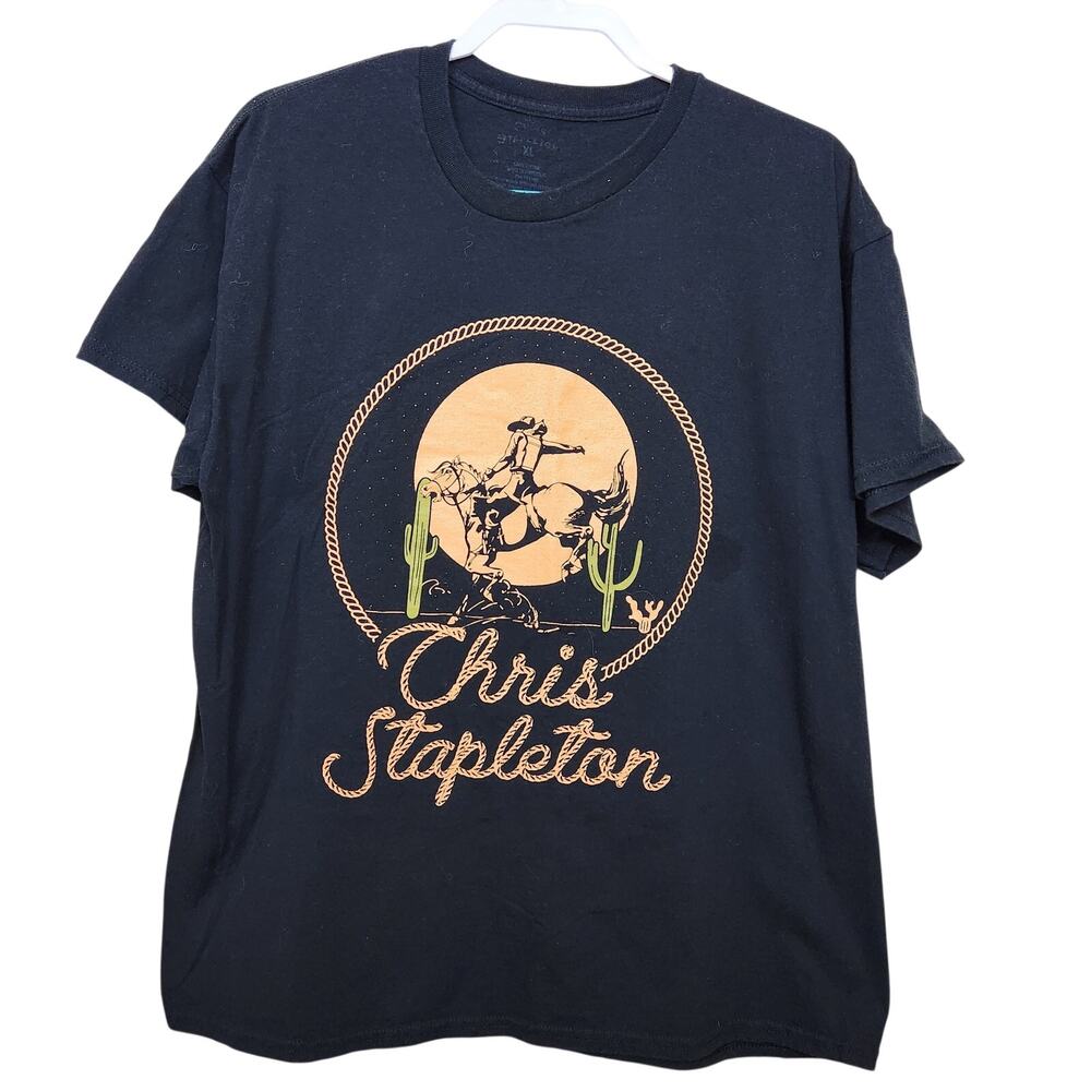 Chris Stapleton All American Road Show Tour 2021 Concert T-Shirt Band SZ XL